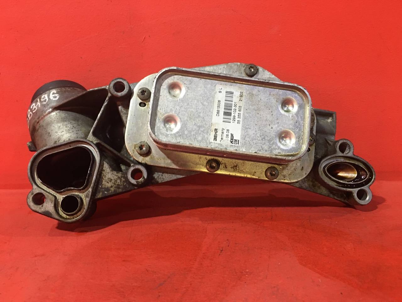 Корпус масляного фильтра Opel Astra H