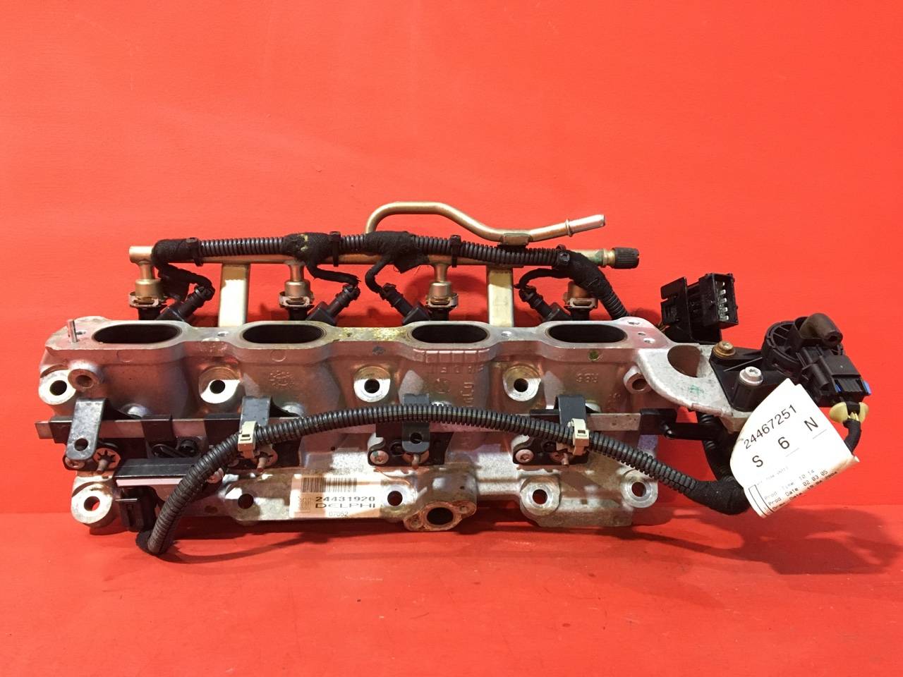 Коллектор впускной Opel Astra H