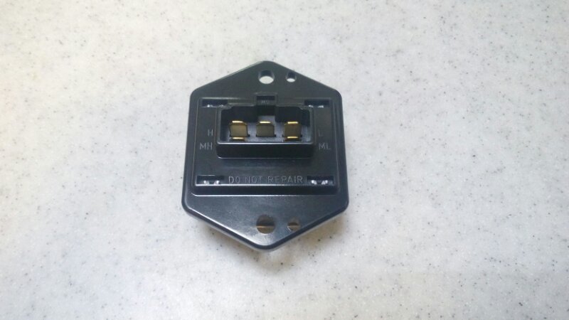 Резистор отопителя ISUZU NQR71/75 24V (5-конт), 8-97234-546-0