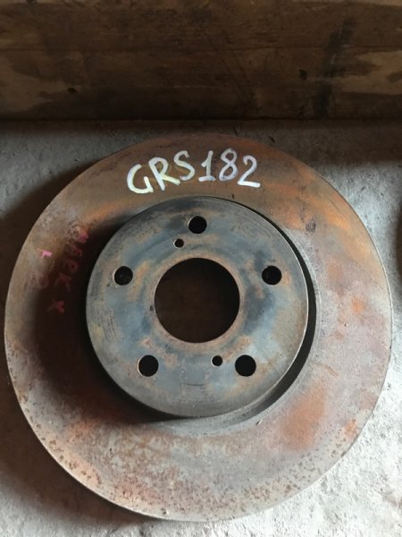Тормозной диск Toyota Crown GRS182 2GRFSE передний (б/у)