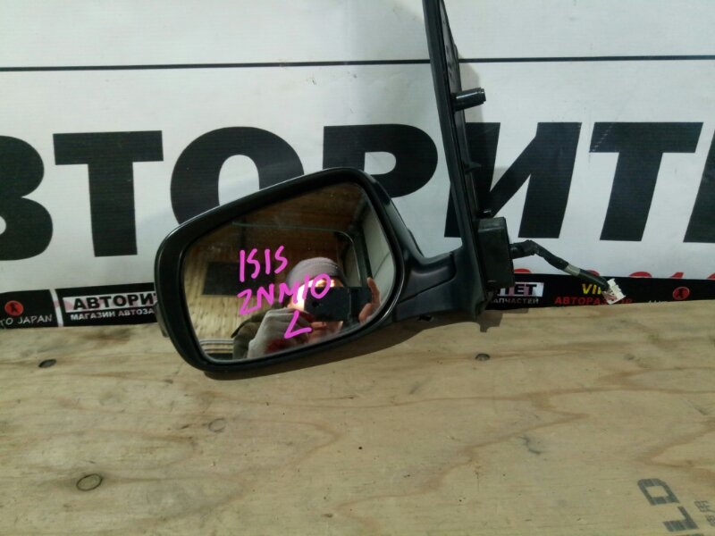 Зеркало Toyota Isis ZNM10 левое (б/у)