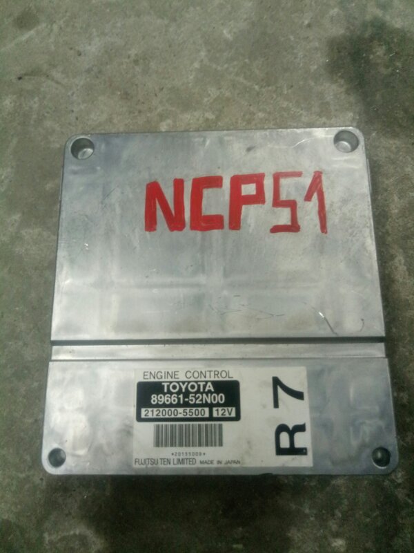 Блок efi Toyota Succeed NCP51 1NZFE (б/у)