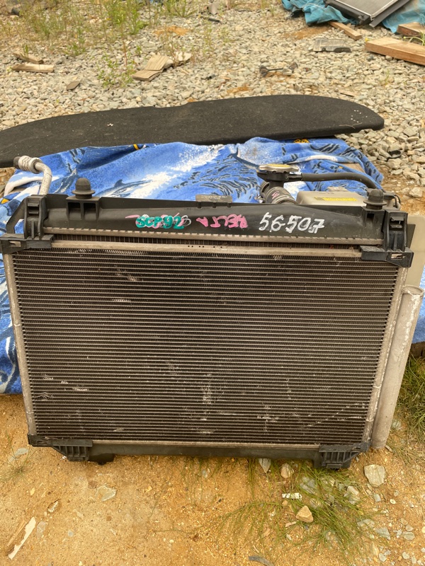 Радиатор основной Toyota Belta SCP92 2SZFE (б/у)