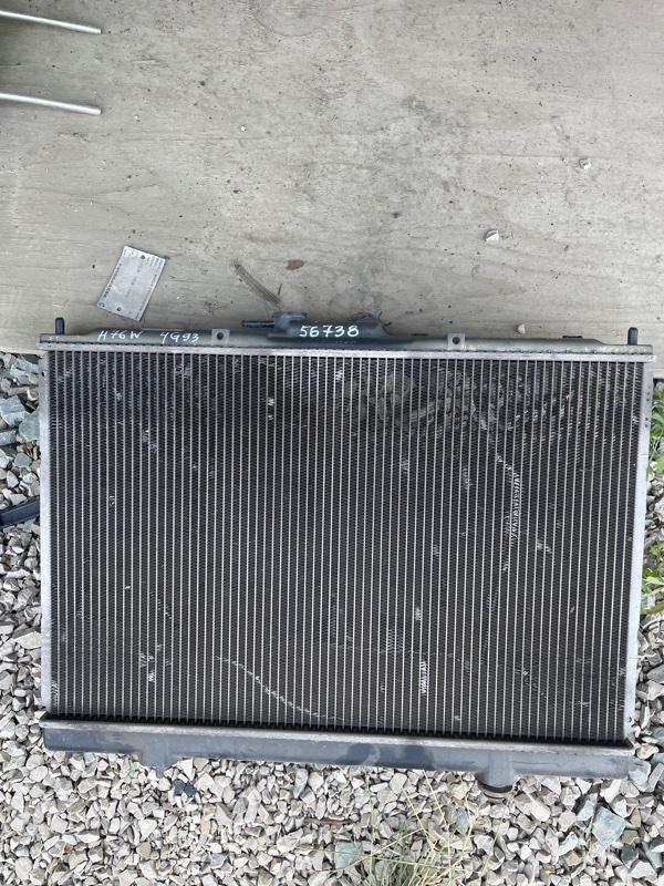 Радиатор основной Mitsubishi Pajero Io H76W 4G93 (б/у)