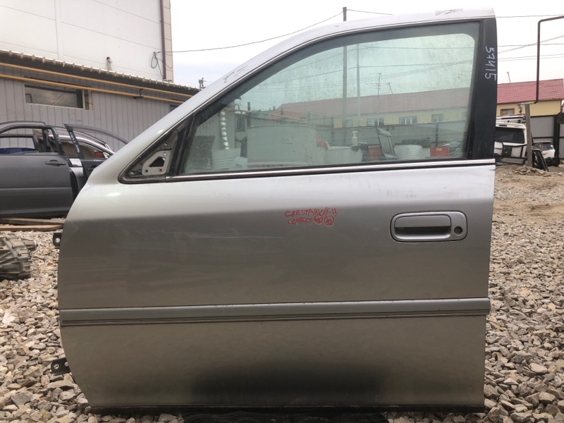 Дверь Toyota Cresta JZX100 передняя левая (б/у)