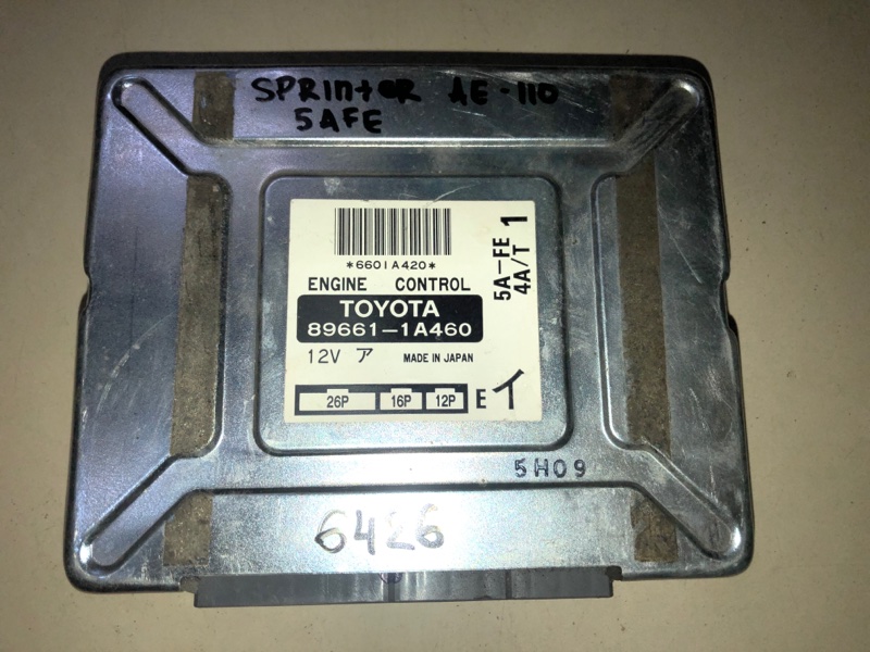 Блок efi Toyota Sprinter AE110 5AFE (б/у)