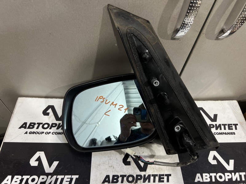 Зеркало TOYOTA IPSUM ACM21 левое (б/у)