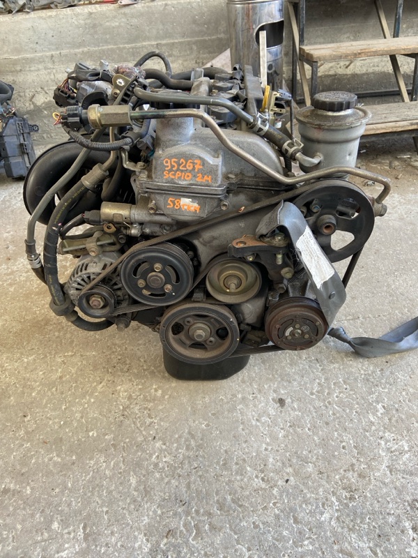 Двигатель TOYOTA VITZ SCP10 1SZFE (б/у)