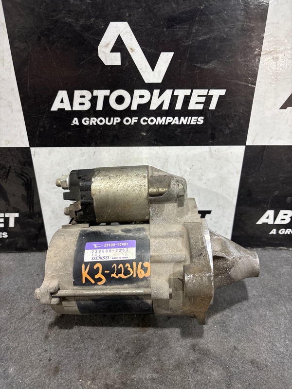 Стартер TOYOTA PASSO QNC10 K3VE (б/у)