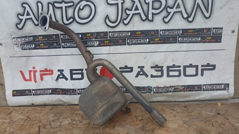 Глушитель TOYOTA RACTIS SCP100 2SZFE 2006 задний (б/у)