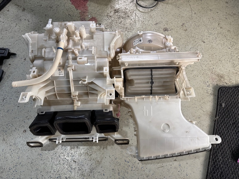 Корпус печки TOYOTA COROLLA FIELDER NZE161 1NZFE (б/у)