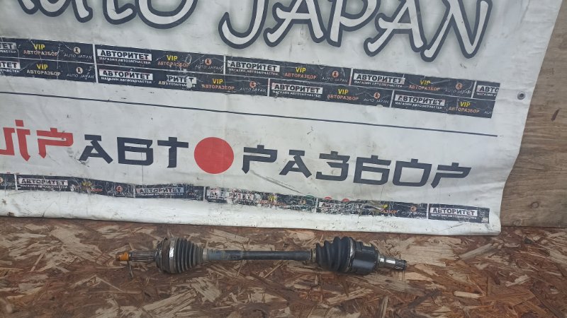 Привод TOYOTA RACTIS SCP100 2SZFE 2008 передний левый (б/у)