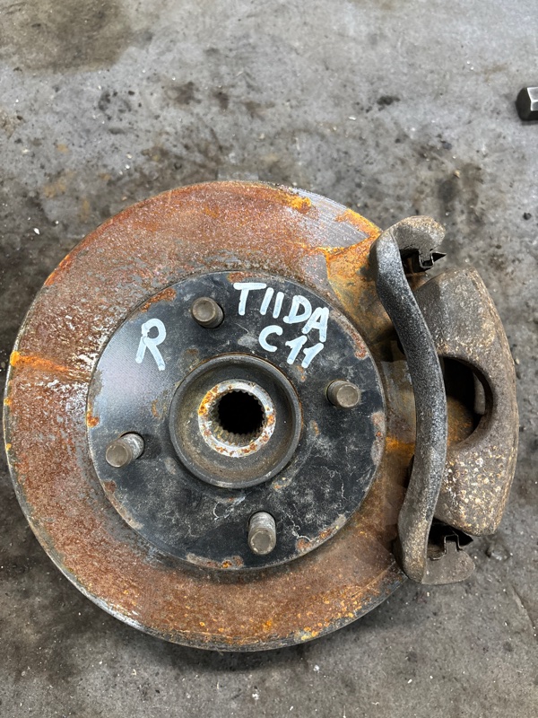 Ступица NISSAN TIIDA C11 HR15DE передняя правая (б/у)