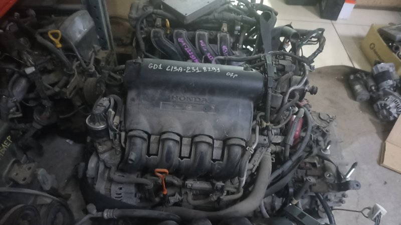 Двигатель HONDA FIT GD1 L13A 2007 (б/у)