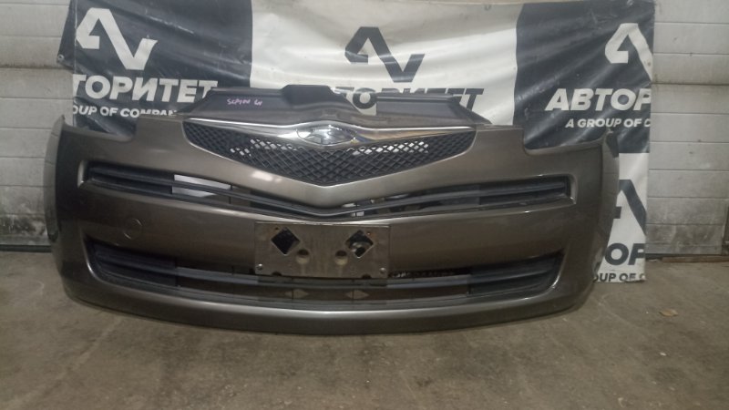 Бампер TOYOTA RACTIS SCP100 2SZFE 2006 передний (б/у)
