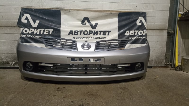 Бампер NISSAN TIIDA SC11 2007 передний (б/у)
