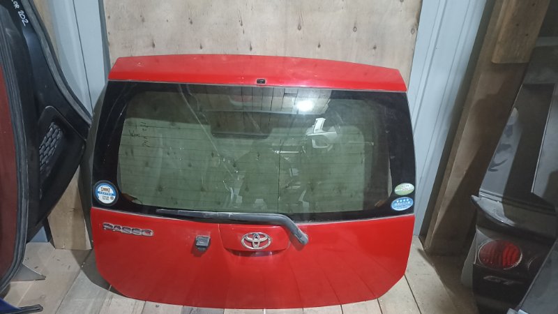 Дверь 5-я TOYOTA PASSO KGC10 1KRFE 2005 (б/у)