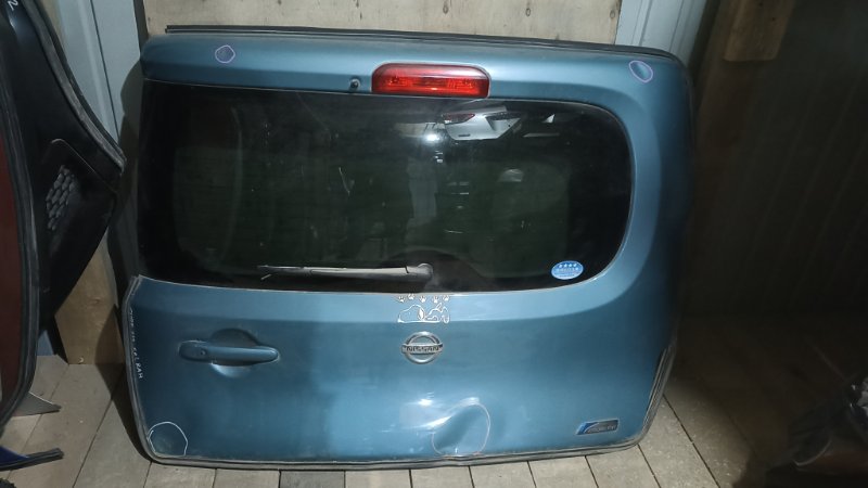 Дверь 5-я NISSAN CUBE Z12 HR15DE 2014 (б/у) Дверь 5-я NISSAN CUBE Z12 HR15DE 2014 (б/у)