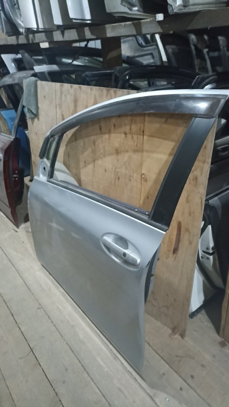 Дверь TOYOTA VITZ KSP90 1KRFE 2006 передняя левая (б/у)