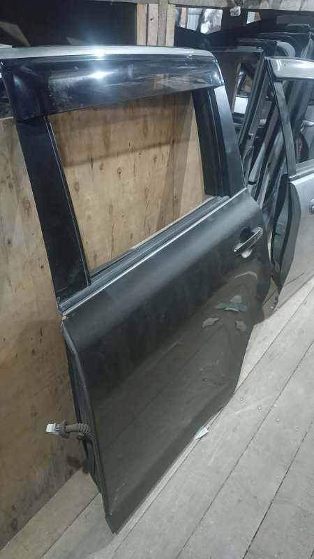 Дверь TOYOTA RACTIS SCP100 2SZFE 2008 задняя левая (б/у)