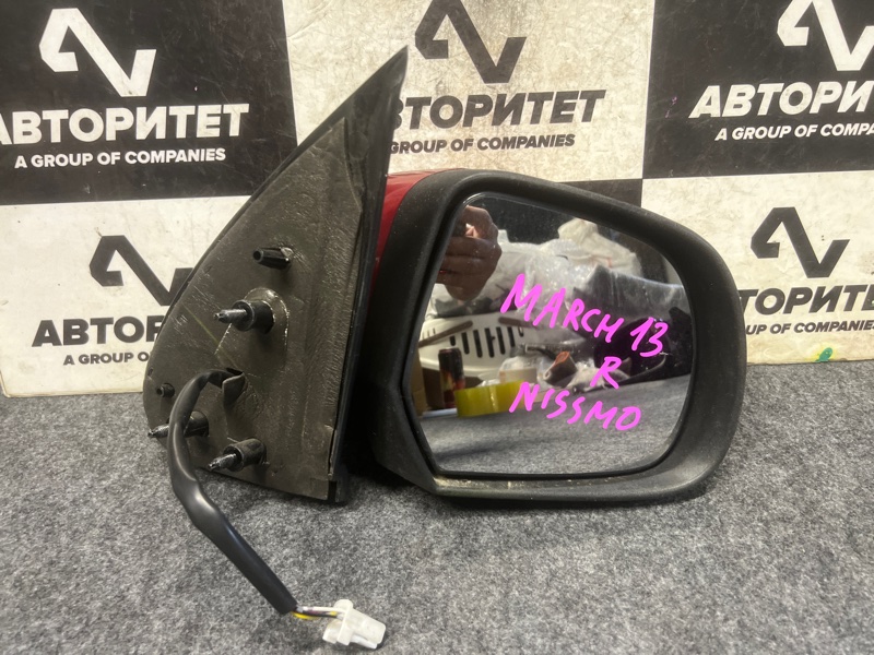 Зеркало NISSAN MARCH K13 правое (б/у)