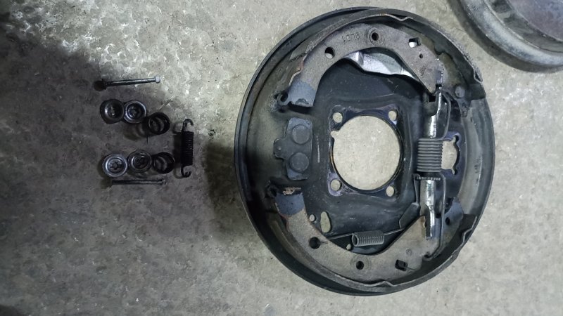 Механизм ручника TOYOTA PROBOX NCP51 1NZFE 2008 задний правый (б/у)