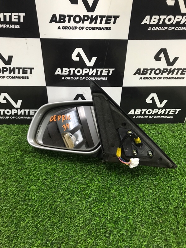 Зеркало NISSAN CEDRIC HY34 2000 левое (б/у)