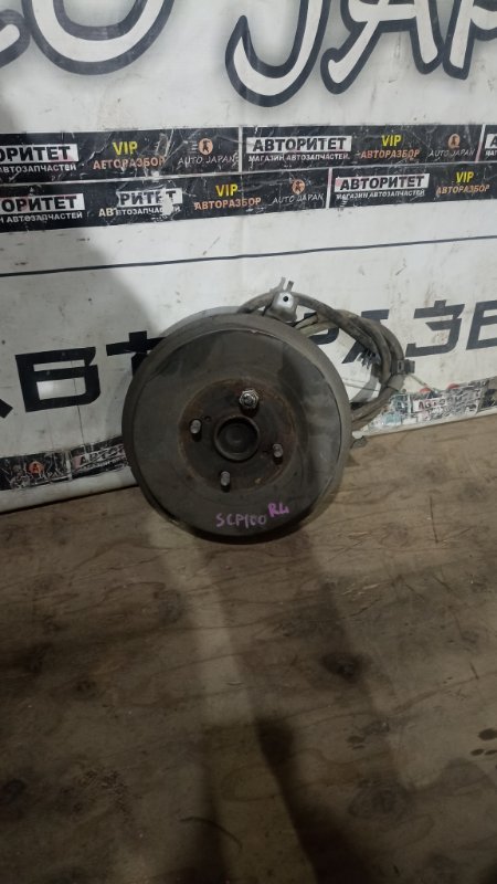 Ступица TOYOTA RACTIS SCP100 2SZFE 2008 задняя левая (б/у)