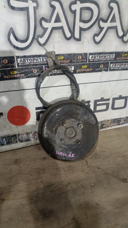 Ступица TOYOTA RACTIS SCP100 2SZFE 2008 задняя правая (б/у)