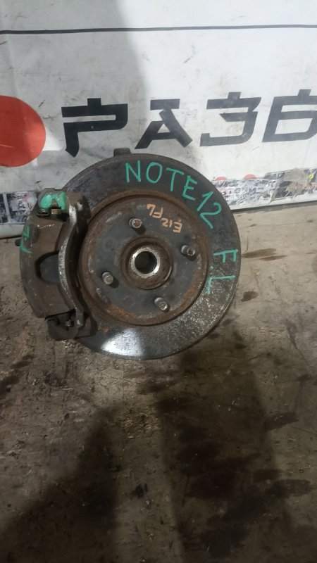 Ступица NISSAN NOTE E12 HR12DE 2015 передняя левая (б/у)