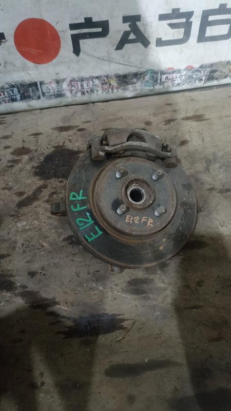 Ступица NISSAN NOTE E12 HR12DE 2015 передняя правая (б/у)