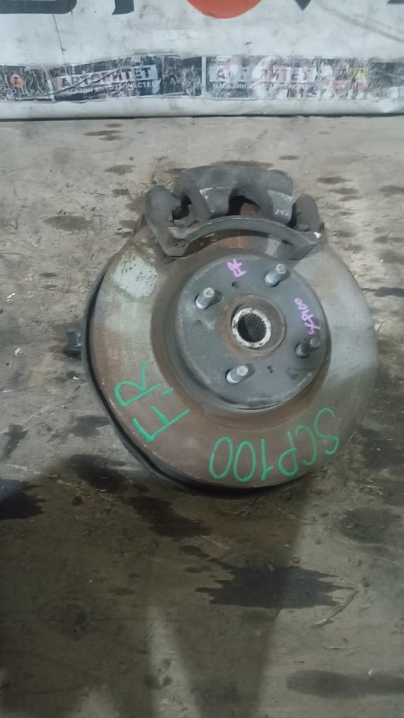 Ступица TOYOTA RACTIS SCP100 2SZFE 2008 передняя правая (б/у)