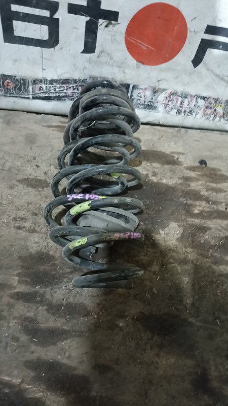 Пружина TOYOTA RACTIS SCP100 2SZFE 2009 задняя (б/у)