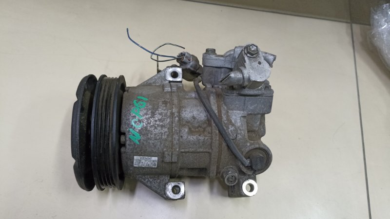 Компрессор кондиционера TOYOTA IST NCP61 1NZFE 2006 (б/у)