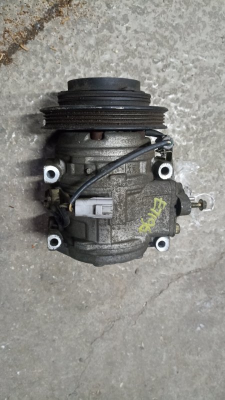 Компрессор кондиционера TOYOTA CALDINA ET196 5EFE 1998 (б/у)