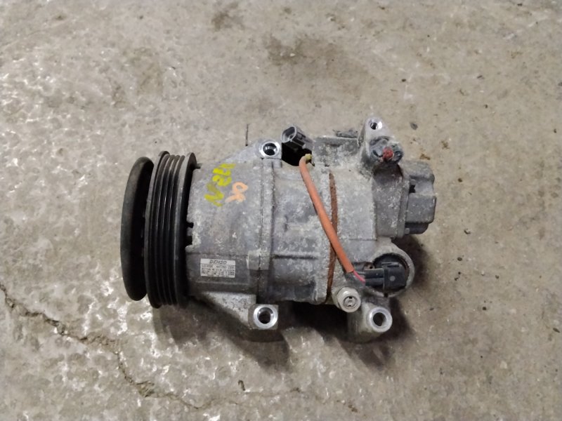 Компрессор кондиционера TOYOTA AURIS NZE154 1NZFE 2007 (б/у)