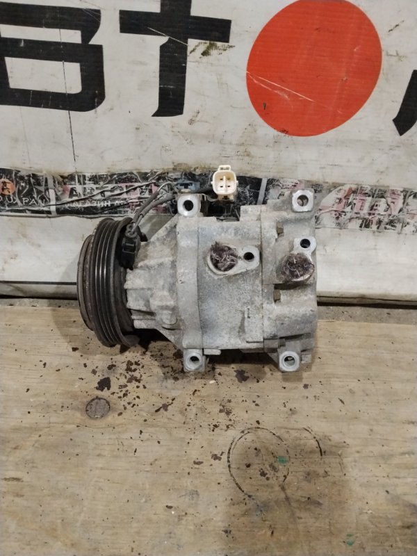 Компрессор кондиционера TOYOTA PLATZ NCP12 1NZFE 2000 (б/у)