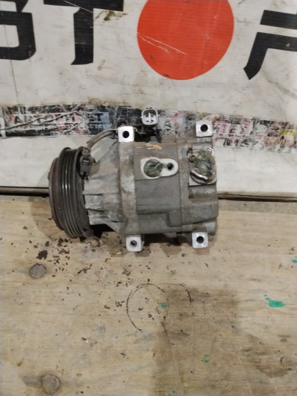 Компрессор кондиционера TOYOTA FUNCARGO NCP21 1NZFE 2002 (б/у)