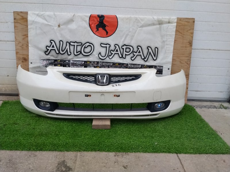 Бампер HONDA FIT GD1 L13A 2003 передний (б/у)