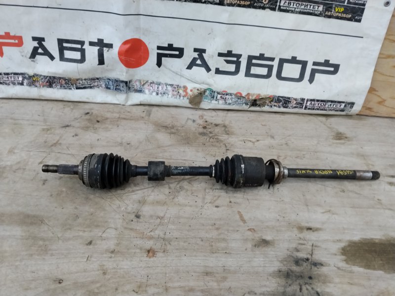 Привод TOYOTA NADIA SXN15 3SFE 2002 передний правый (б/у)