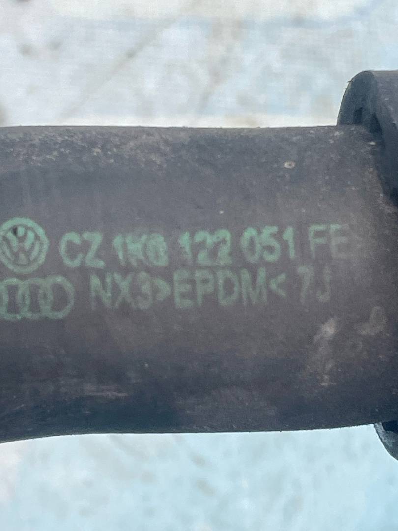 Комплект патрубков Passat 2009 B6 BZB 1.8 (160 л.с.)