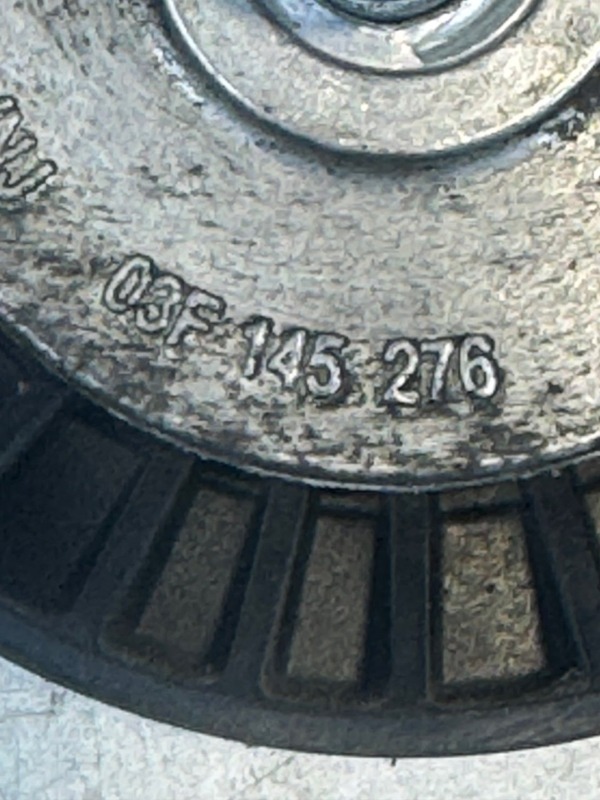 Ролик натяжной навесного оборудования Caddy 2011 1.2 TSI CBZ (105л.с.)