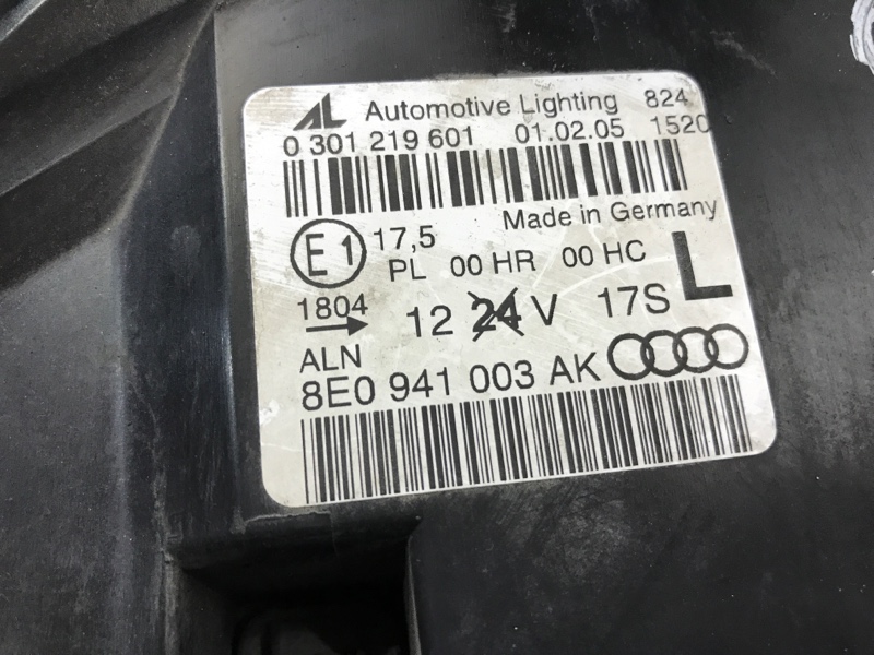 Фара левая A4 2005 8EC 2.0 BGB