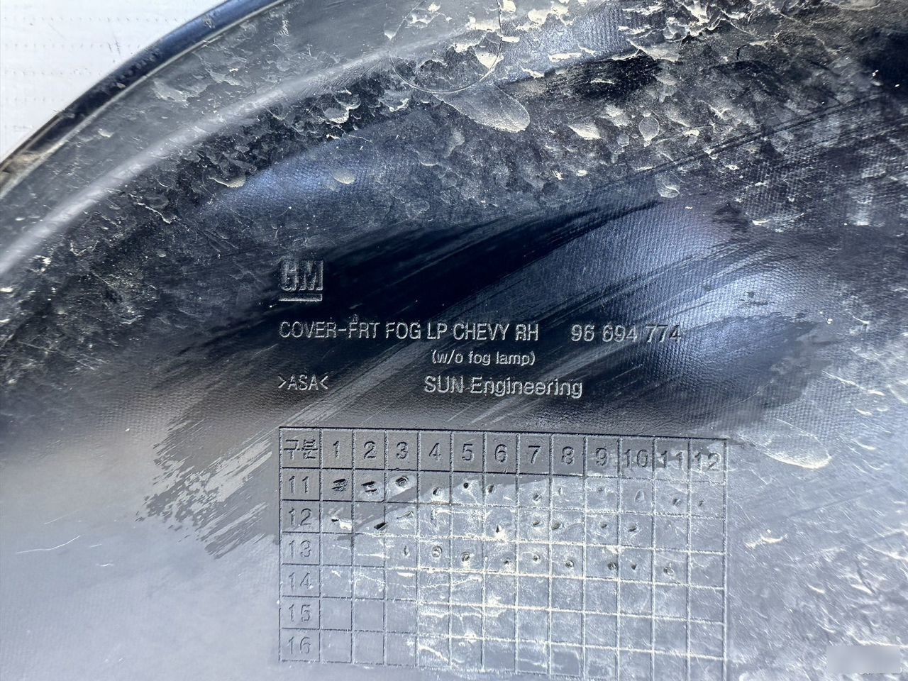 Заглушка ПТФ бампера - Фото 4