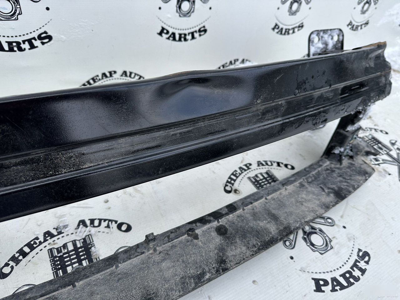 Железный усилитель бампера - Фото 4