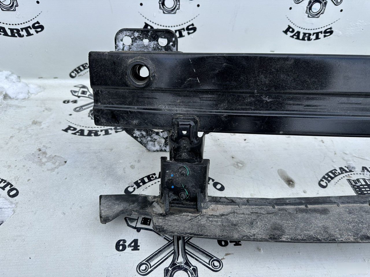 Железный усилитель бампера - Фото 5