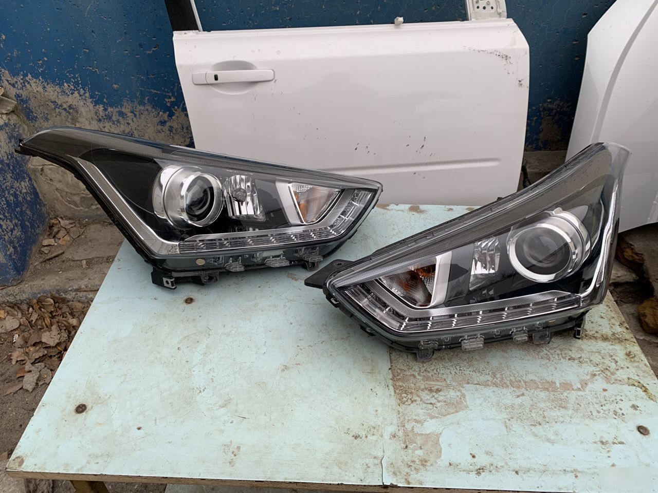 Линзованные фары