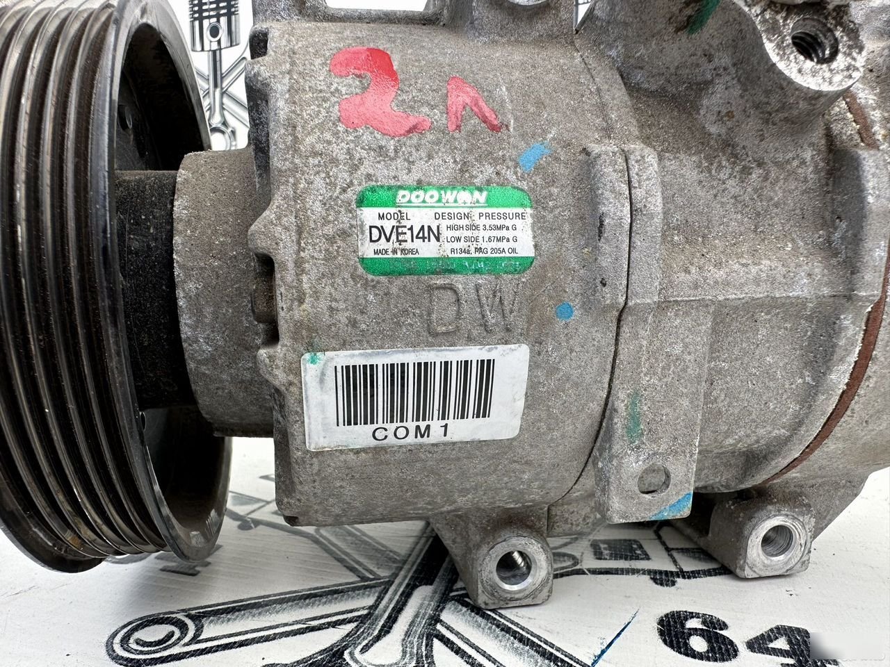 Компрессор кондиционера - Фото 2