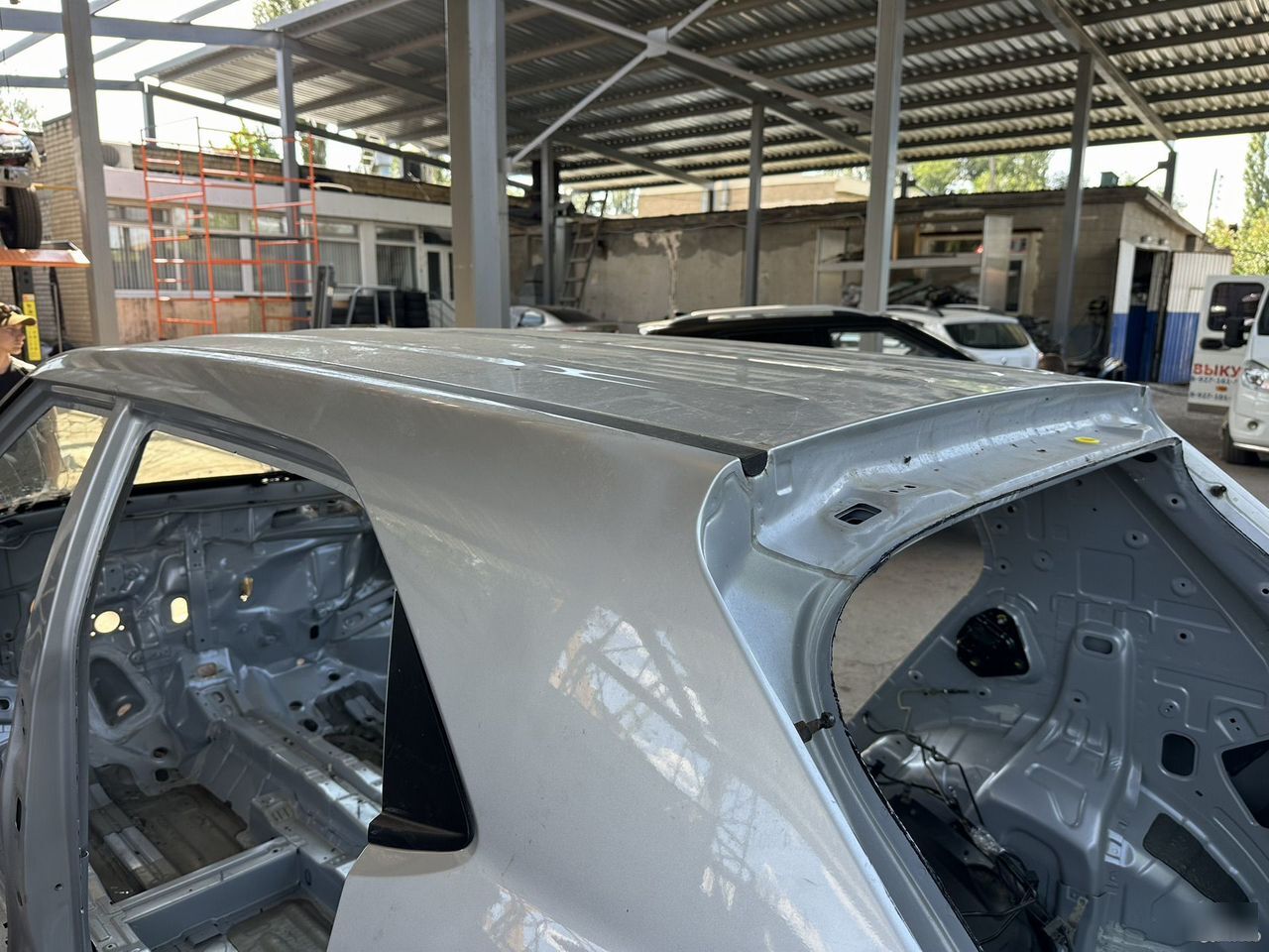 Крыша со стойками - Фото 5