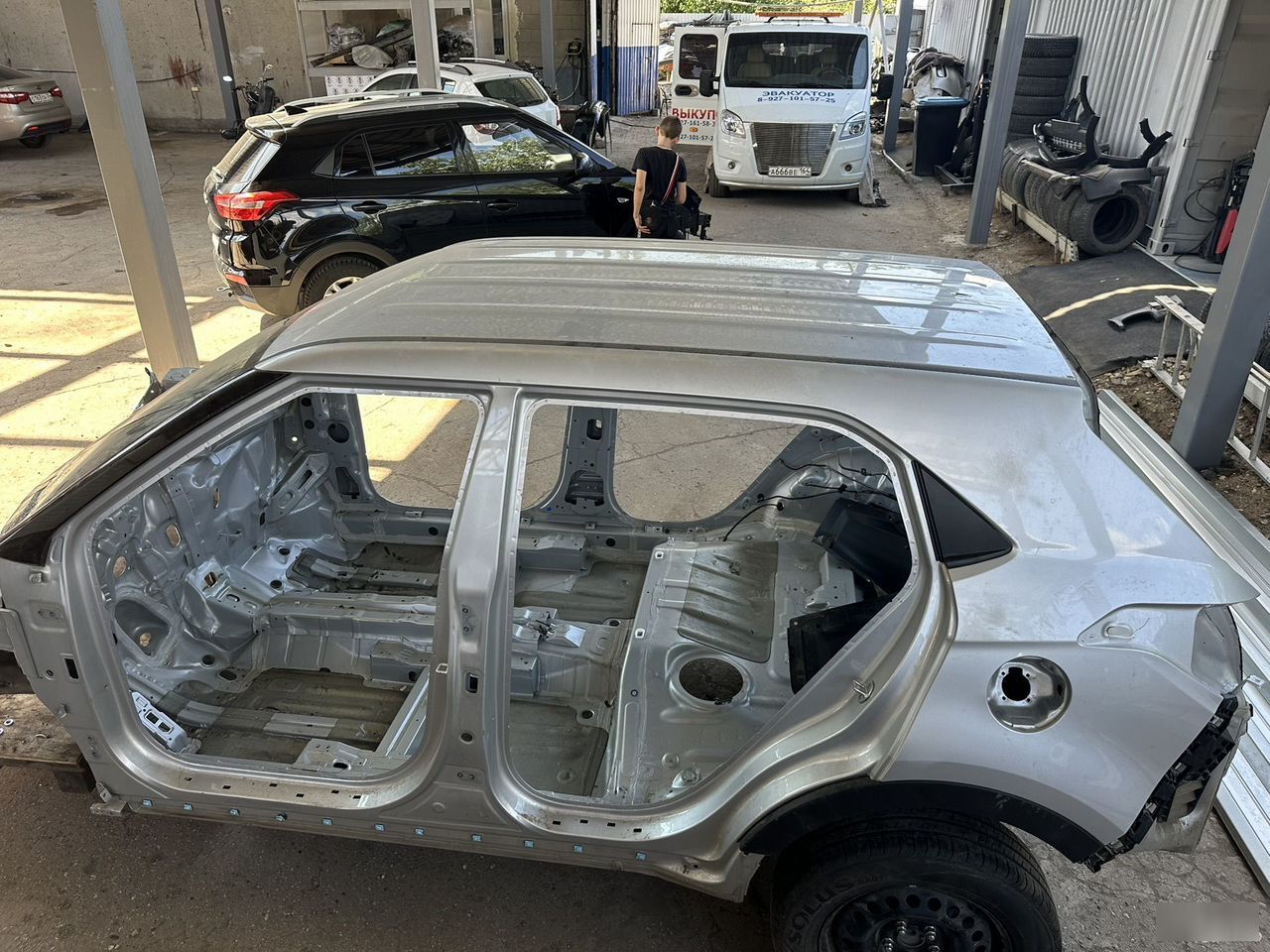 Крыша со стойками - Фото 6